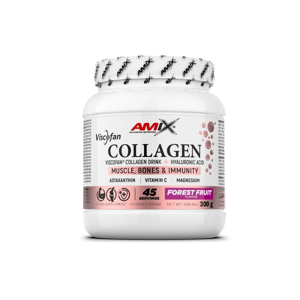 AMIX COLLAGEN VISCOFAN DRINK 300GR. FRUTAS BOSQUE