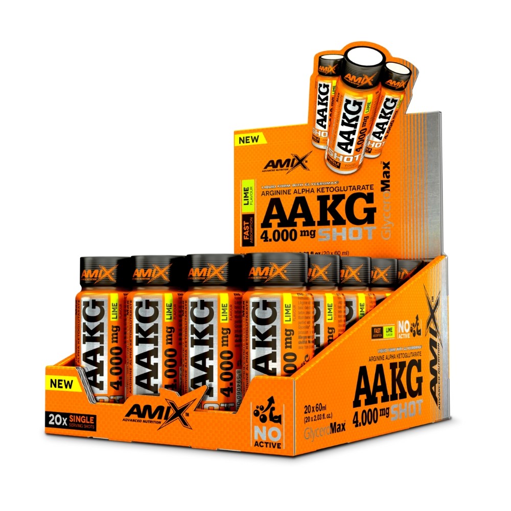 AMIX AAKG SHOT 4000MG 20X60 ML LIMA