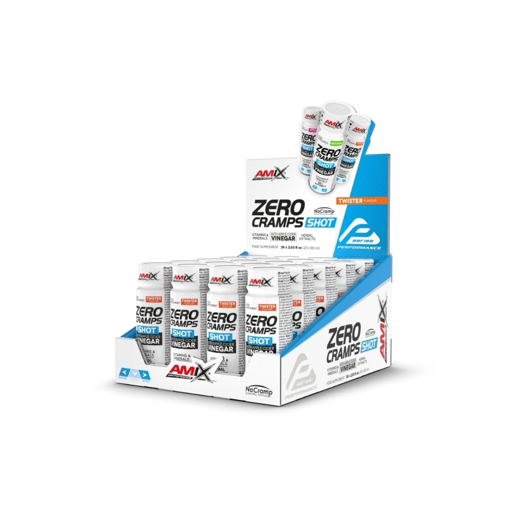 AMIX PERFORMANCE ZERO CRAMPS SHOT 20X60ML TWISTER