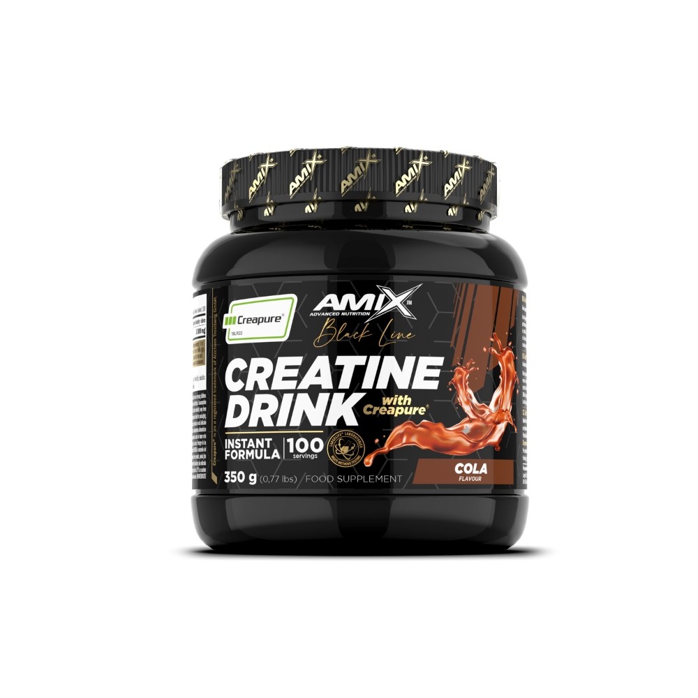 AMIX BLACK CREATINE CREAPURE DRINK 350GR. COLA