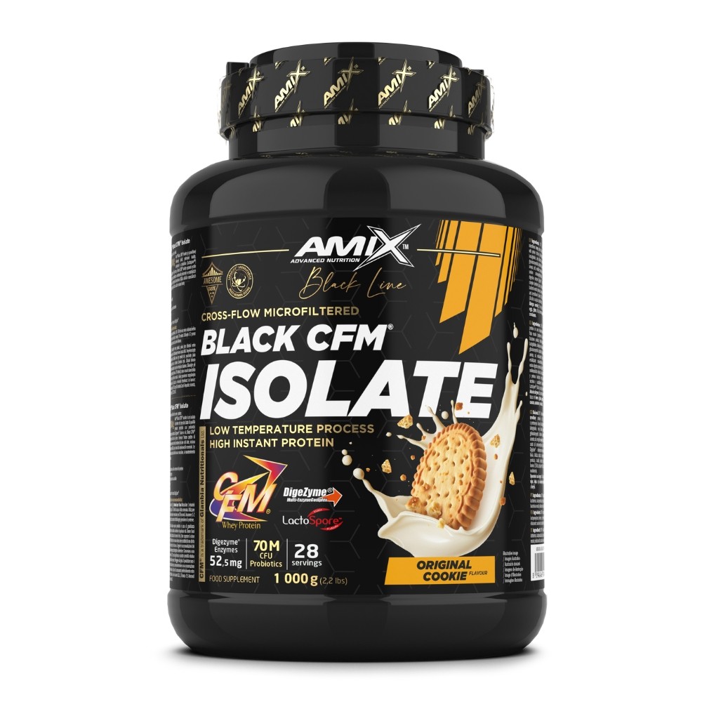 AMIX BLACK CFM ISOLATE 1KG ORIGINAL COOKIES