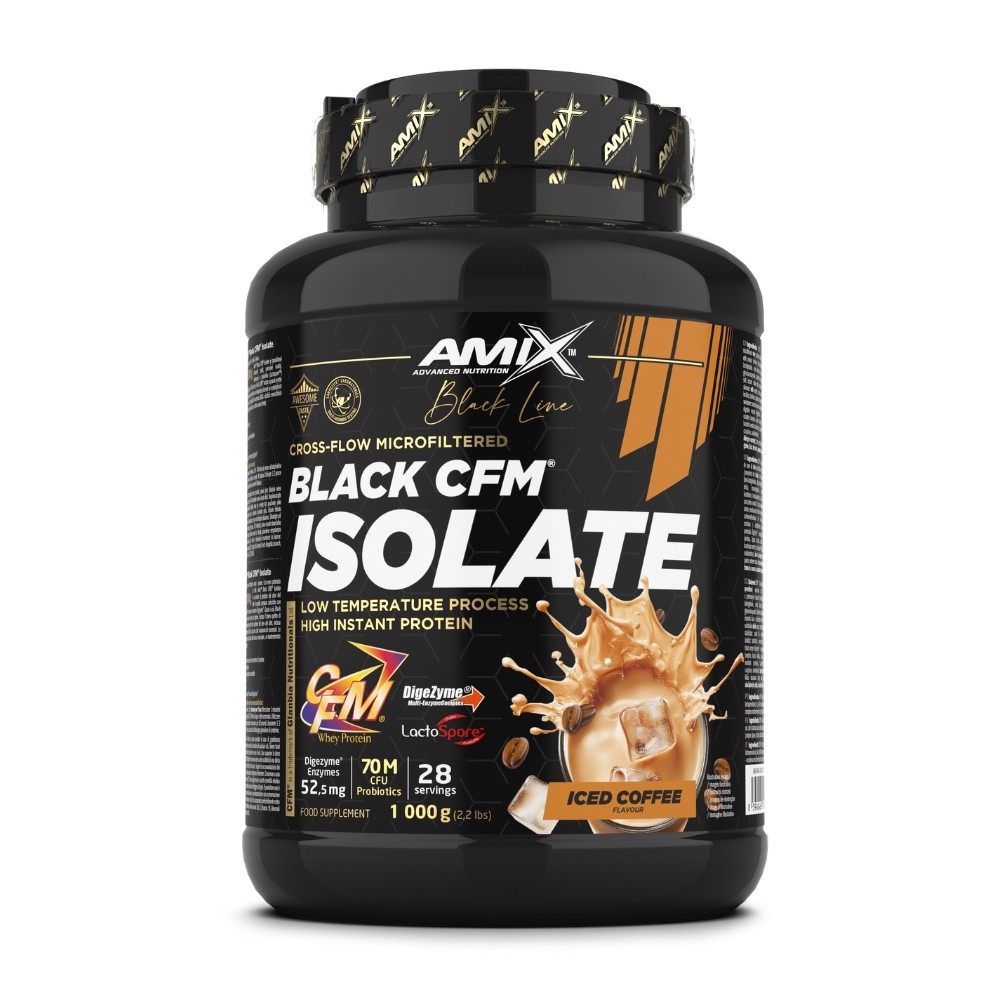 AMIX BLACK CFM ISOLATE 1KG CAFE HELADO