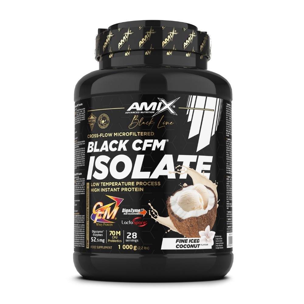 AMIX BLACK CFM ISOLATE 1KG COCO HELADO