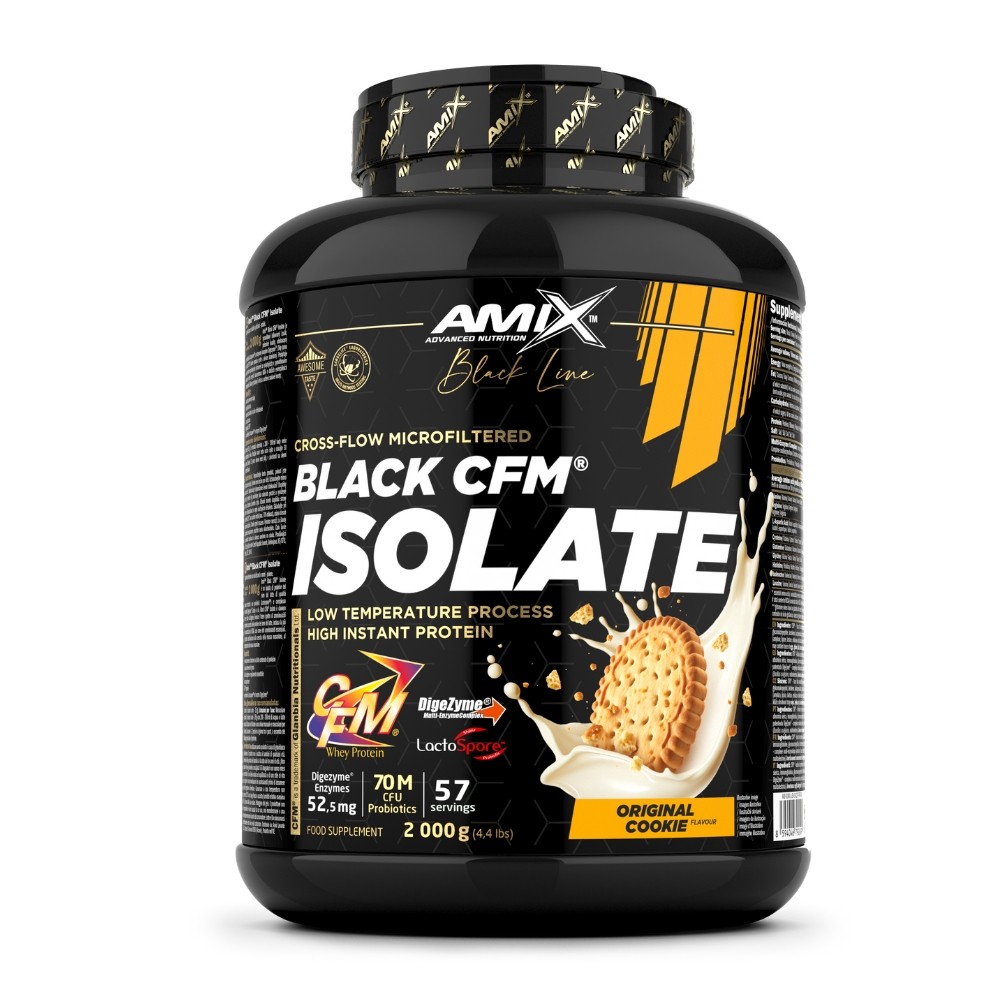 AMIX BLACK CFM ISOLATE 2KG ORIGINAL COOKIES