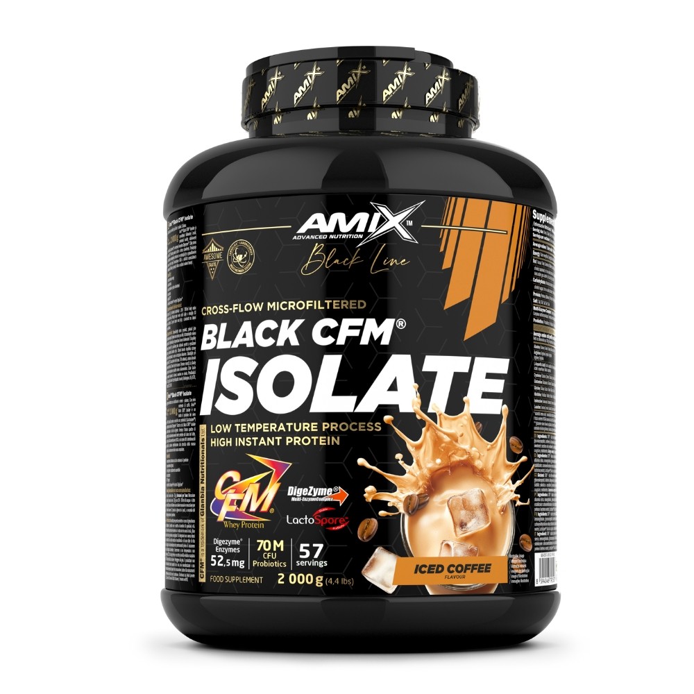 AMIX BLACK CFM ISOLATE 2KG CAFE HELADO