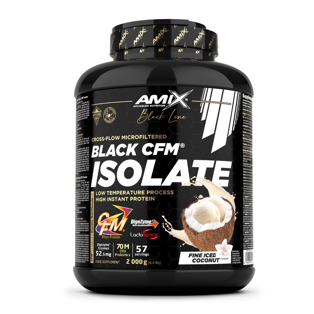 AMIX BLACK CFM ISOLATE 2KG COCO HELADO
