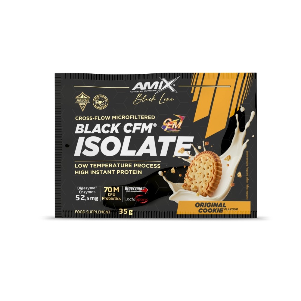 AMIX UNIDOSIS BLACK CFM ISO.35GR. ORIGINAL COOKIES