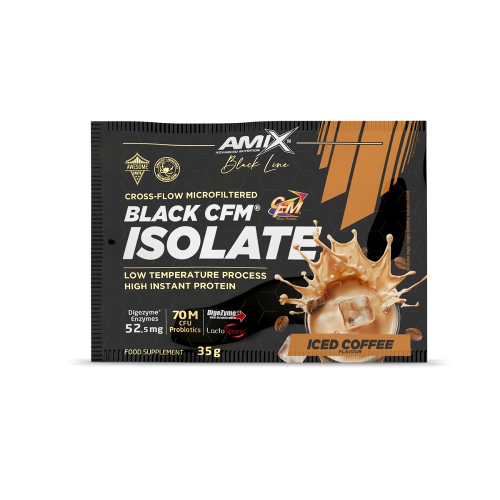 AMIX UNIDOSIS BLACK CFM ISO.35GR. CAFE HELADO