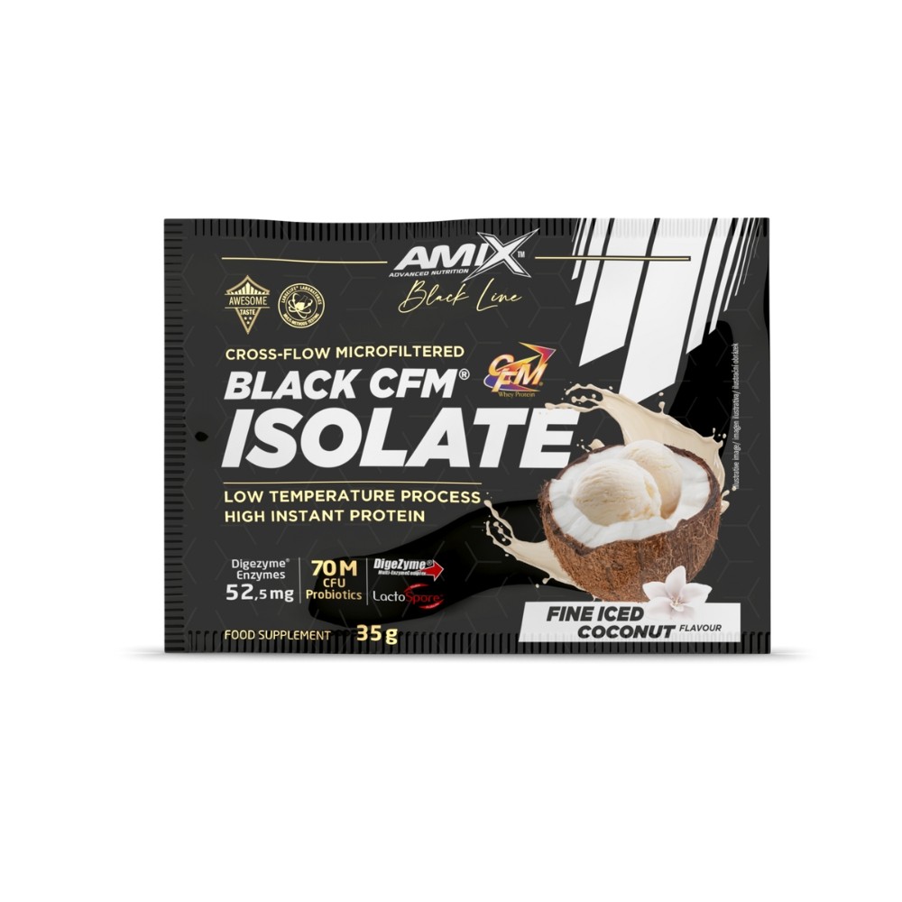 AMIX UNIDOSIS BLACK CFM ISO.35GR. COCO HELADO