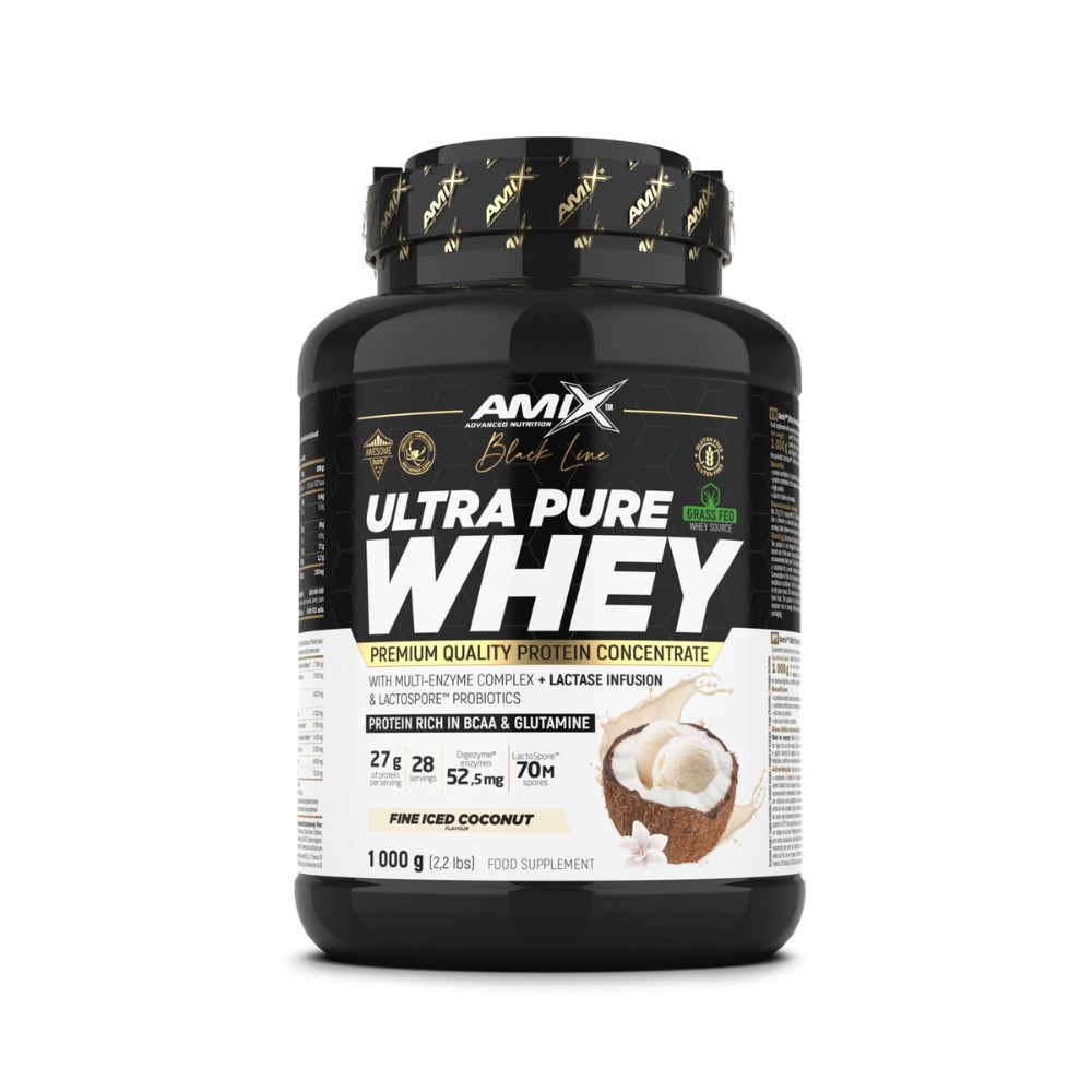 AMIX BLACK ULTRA PURE WHEY 1KG COCO HELADO