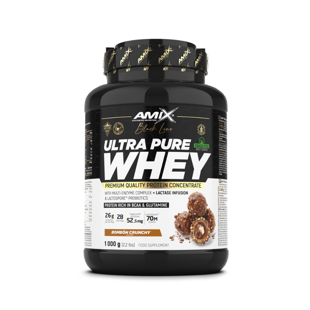 AMIX BLACK ULTRA PURE WHEY 1KG BOMBÓN CRUJIENTE