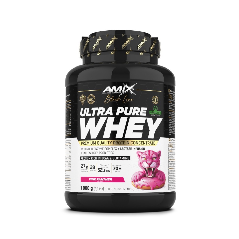 AMIX BLACK ULTRA PURE WHEY 1KG PINK PANTHER