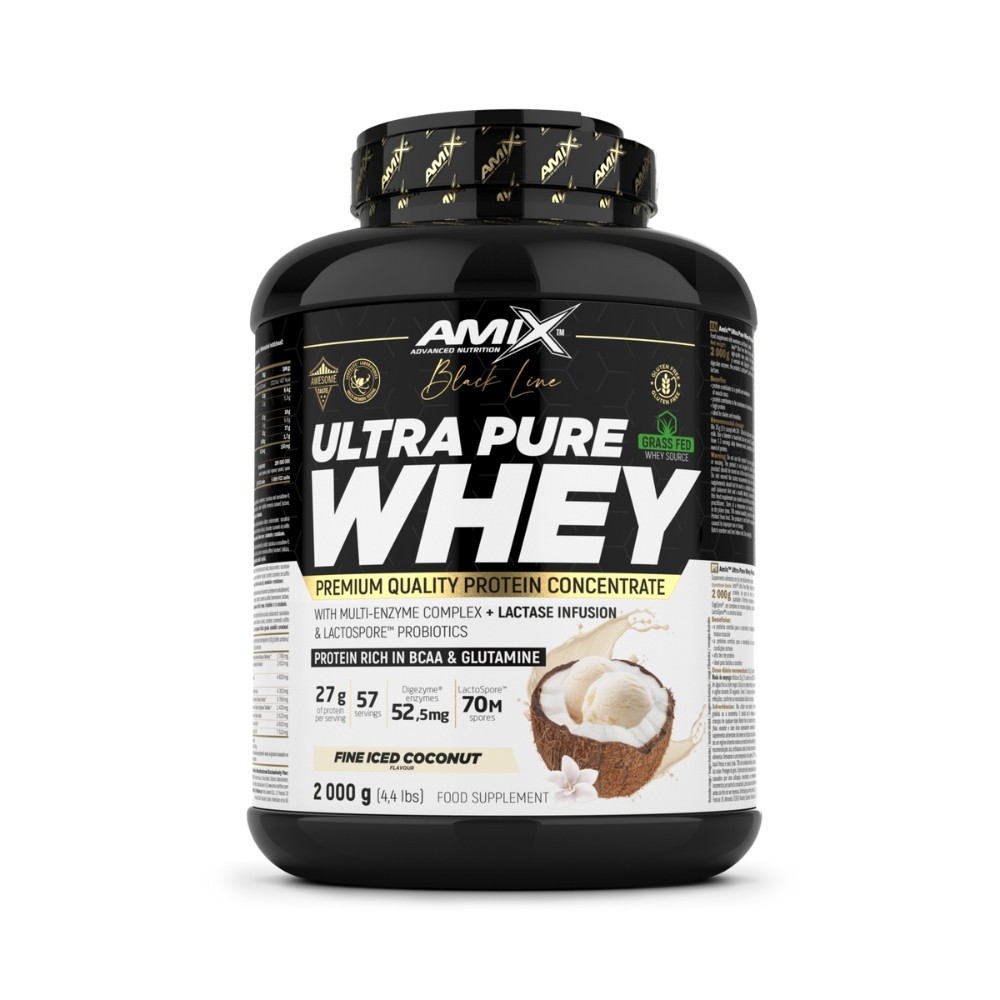 AMIX BLACK ULTRA PURE WHEY 2KG COCO HELADO