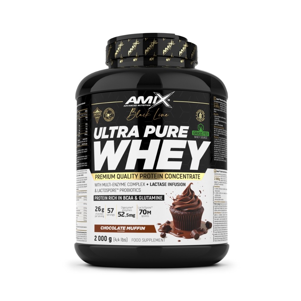 AMIX BLACK ULTRA PURE WHEY 2KG CHOCOLATE MUFFIN