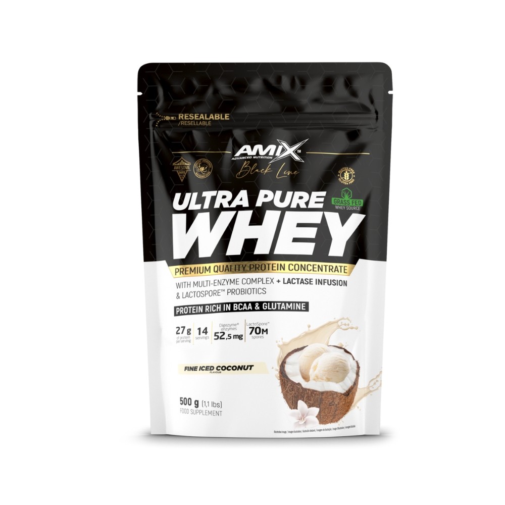 AMIX BLACK ULTRA PURE WHEY 500GR COCO HELADO