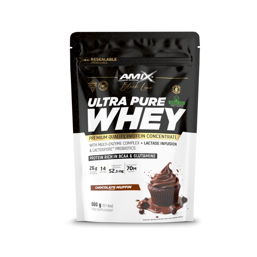 AMIX BLACK ULTRA PURE WHEY 500GR CHOCOLATE MUFFIN