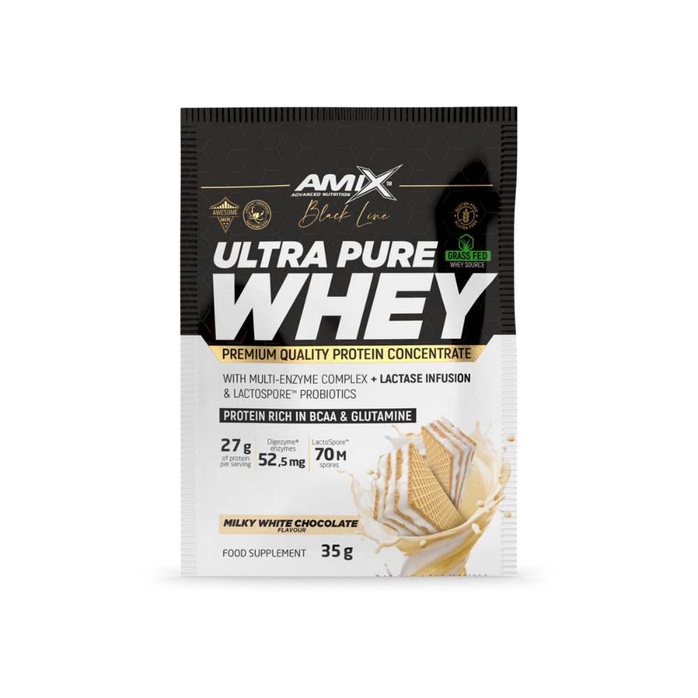 AMIX UNIDOSIS BLACK ULTRA P.WHEY 35GR. LEC.CHO.BCO
