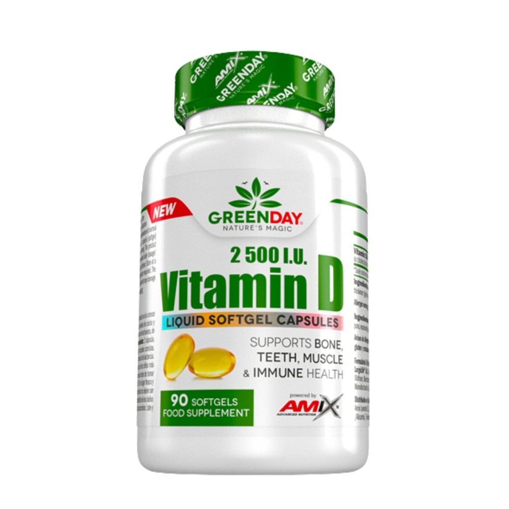 AMIX GREENDAY VITAMINA D3 2500IU 90CAP