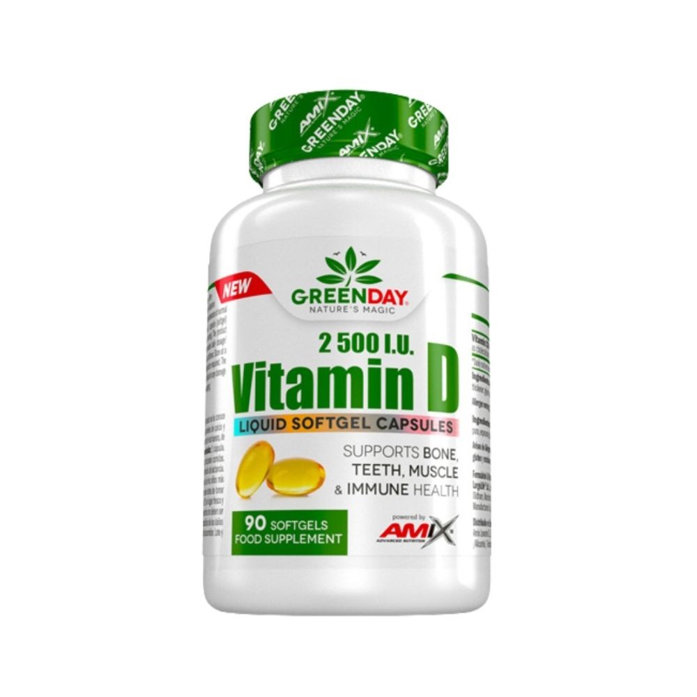 AMIX GREENDAY VITAMINA D3 2500IU 90CAP
