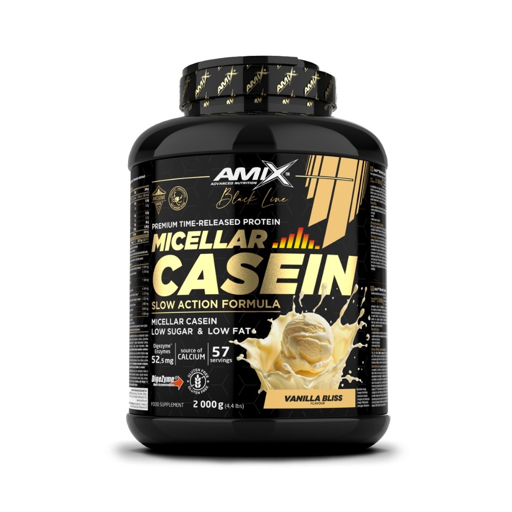 AMIX BLACK MICELLAR CASEIN 2KG VAINILLA