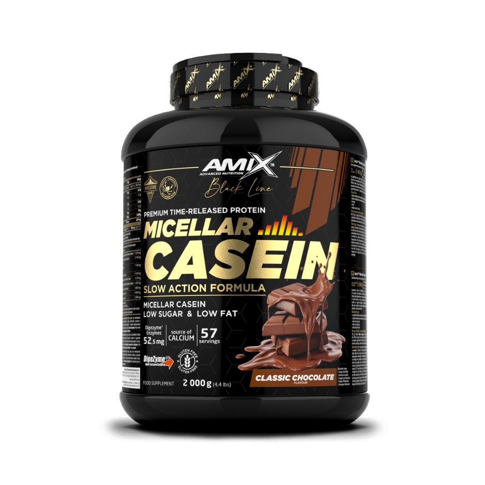 AMIX BLACK MICELLAR CASEIN 2KG CHOCOLATE CLASSIC