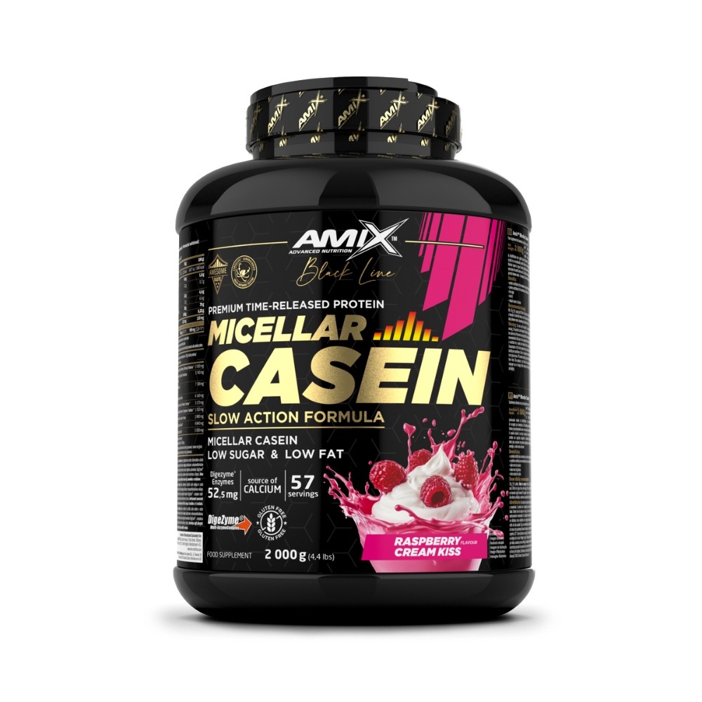 AMIX BLACK MICELLAR CASEIN 2KG FRAMBUESA