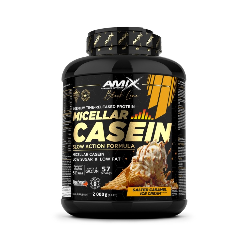 AMIX BLACK MICELLAR CASEIN 2KG CARAMELO SALADO