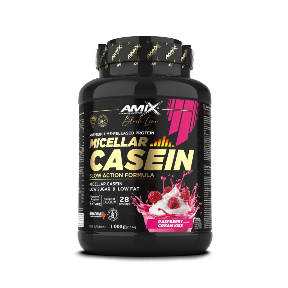 AMIX BLACK MICELLAR CASEIN 1KG FRAMBUESA
