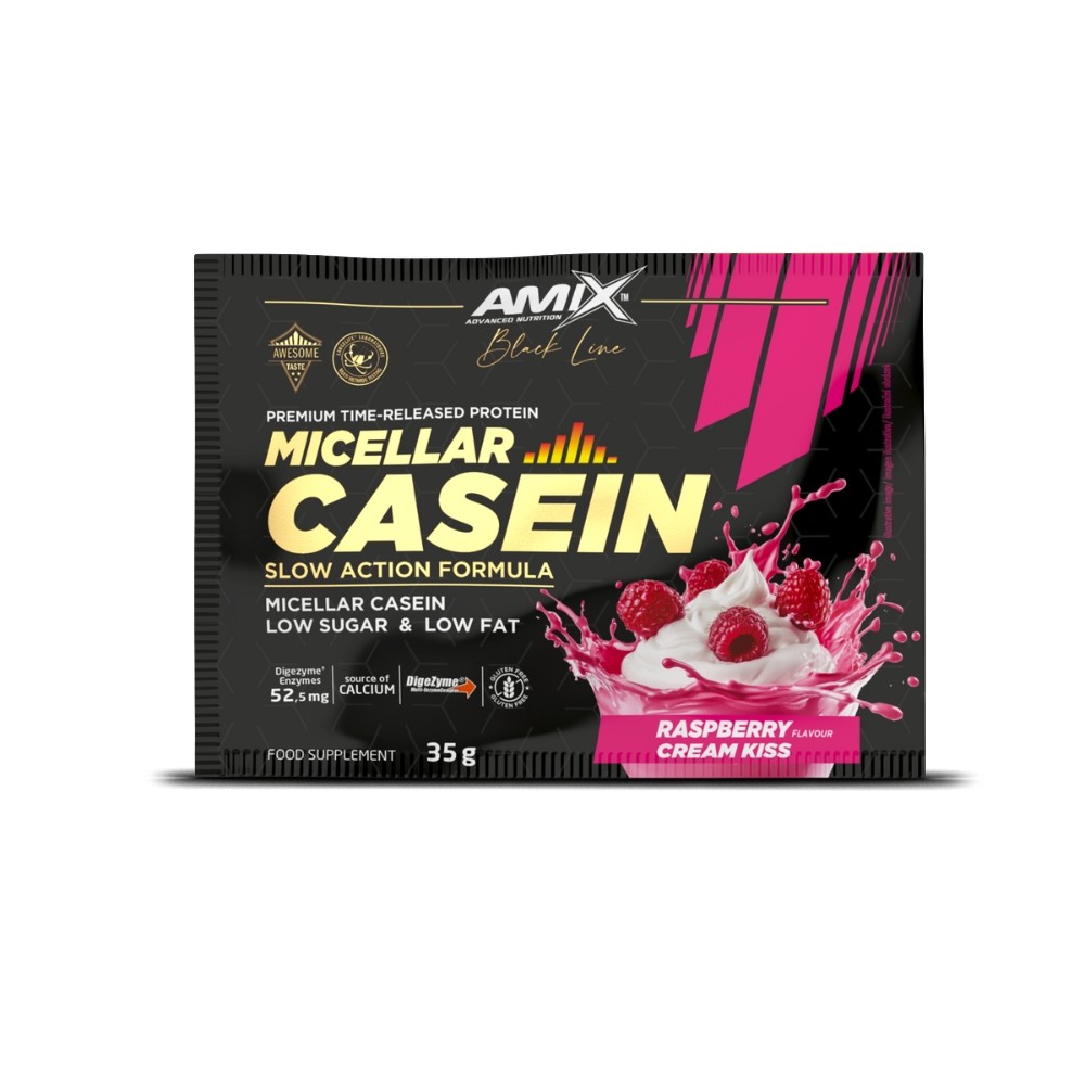 AMIX UNIDOS.BLACK MICELLAR CASEIN 35GR. FRAMBUESA