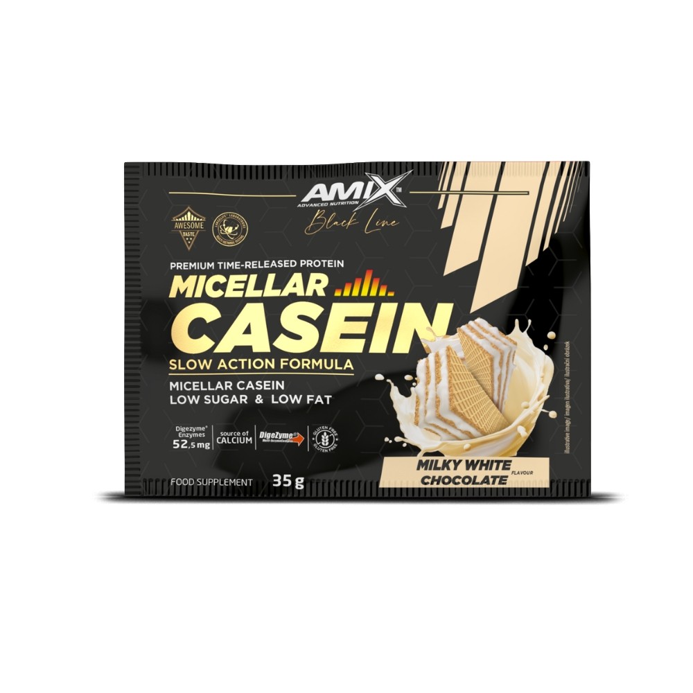 AMIX UNIDOS.BLACK MICELLAR CAS.35GR. CHOCO BLANCO