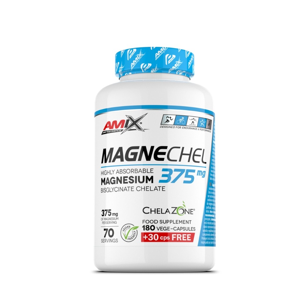 AMIX PERFORMANCE MAGNECHEL CHELATE 180+30CAP FREE