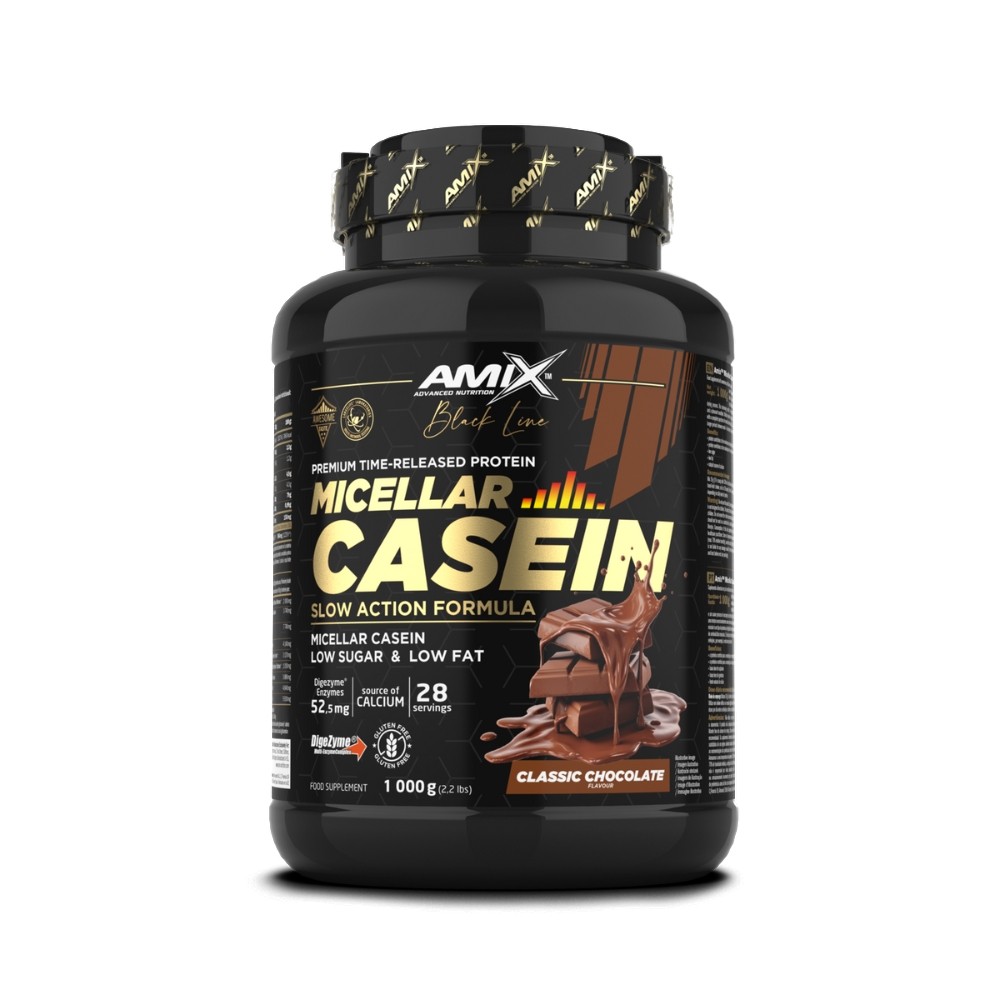 AMIX BLACK MICELLAR CASEIN 1KG CHOCOLATE CLASSIC