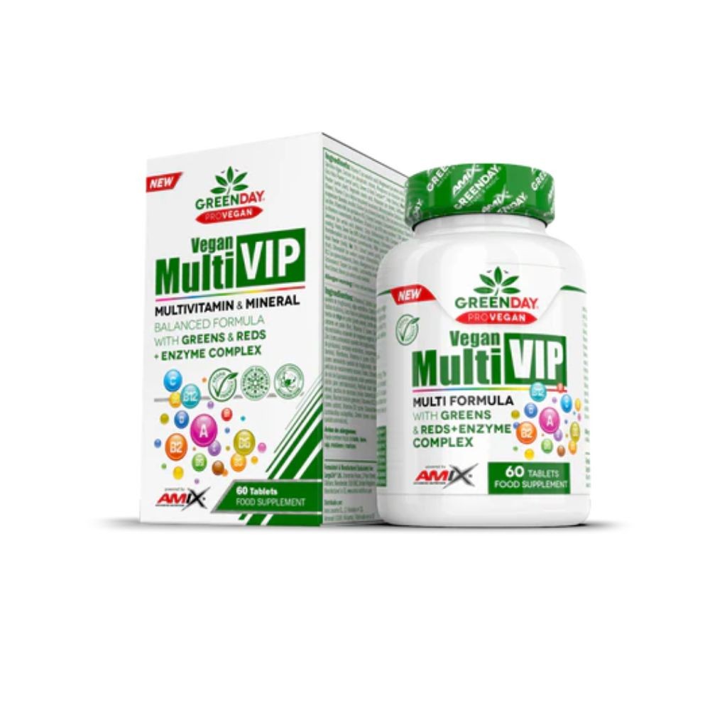 AMIX GREENDAY PROVEGAN VEGAN MULTI VIP 60TAB.