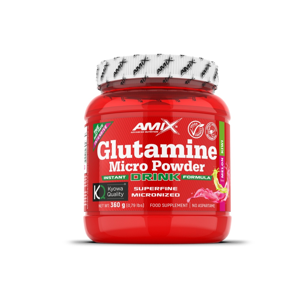 AMIX GLUTAMINA INSTANT DRINK 360GR MELON KIWI