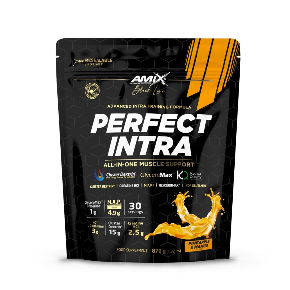 AMIX BLACK PERFECT INTRA 870GR. MANGO - PIÑA