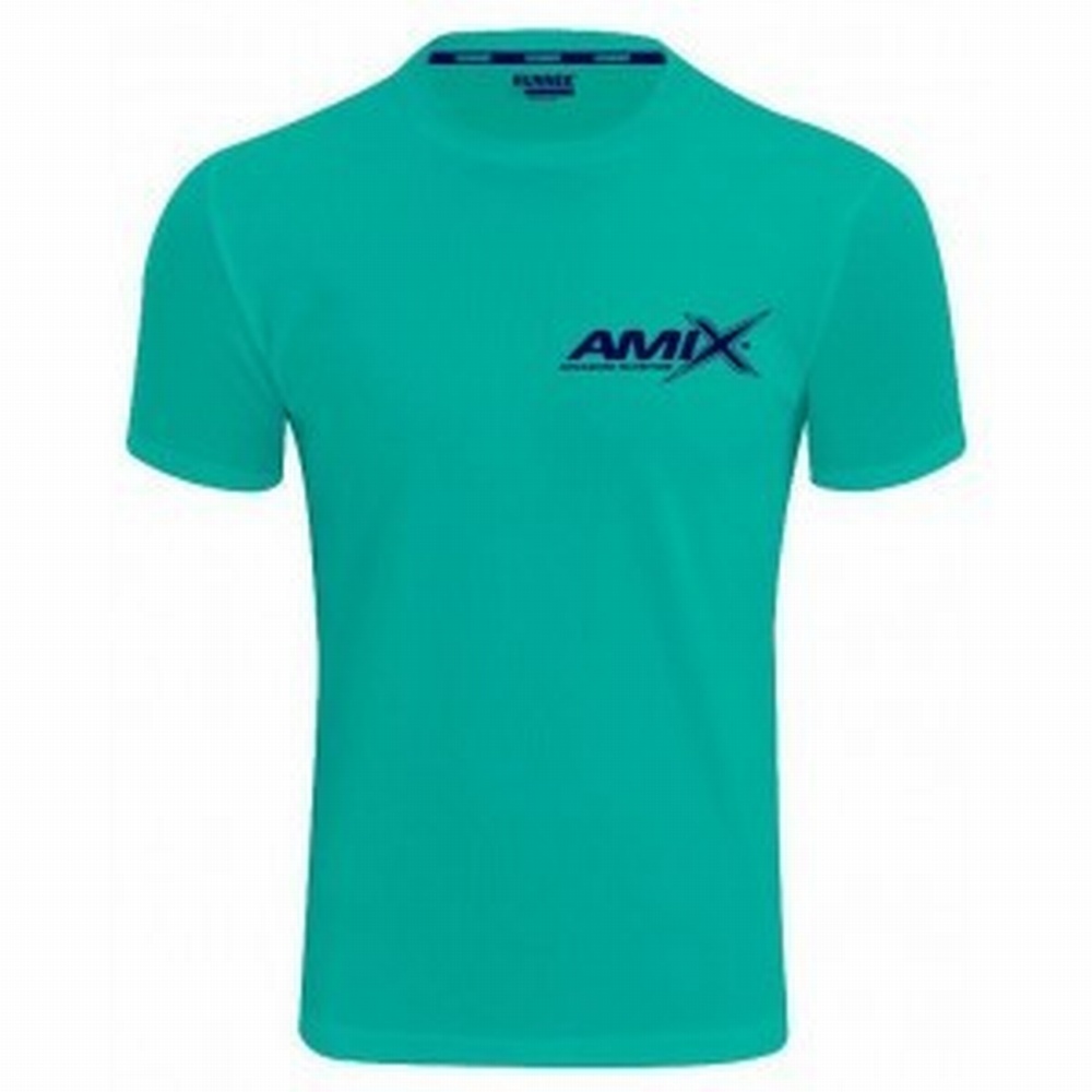 AMIX CAMISETA RUNFIT COLOR VERDE MINT (XL)