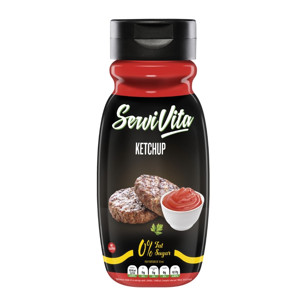 SERVIVITA SALSA ZERO 320ML KETCHUP