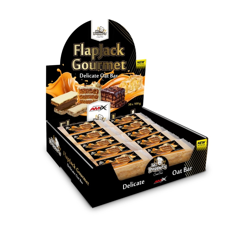 AMIX MR.POPPER FLAP JACK GOURMET 30X100G ZANA CHOC