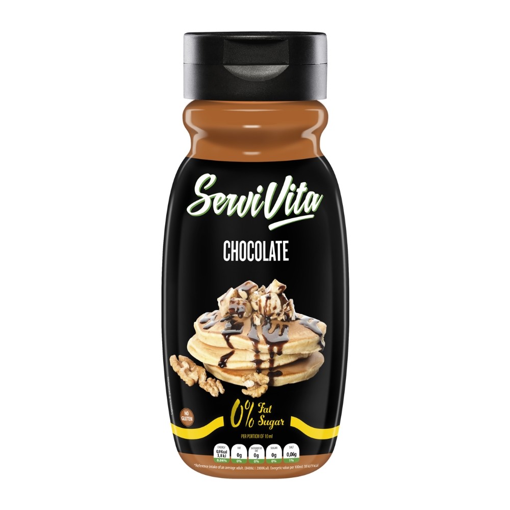 SERVIVITA SALSA DULCE ZERO 320ML CHOCOLATE