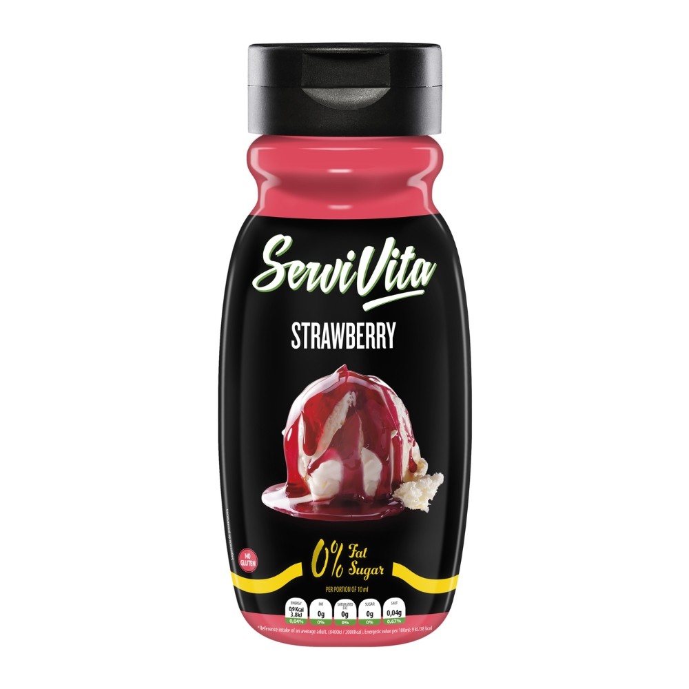 SERVIVITA SALSA DULCE ZERO 320ML FRESA
