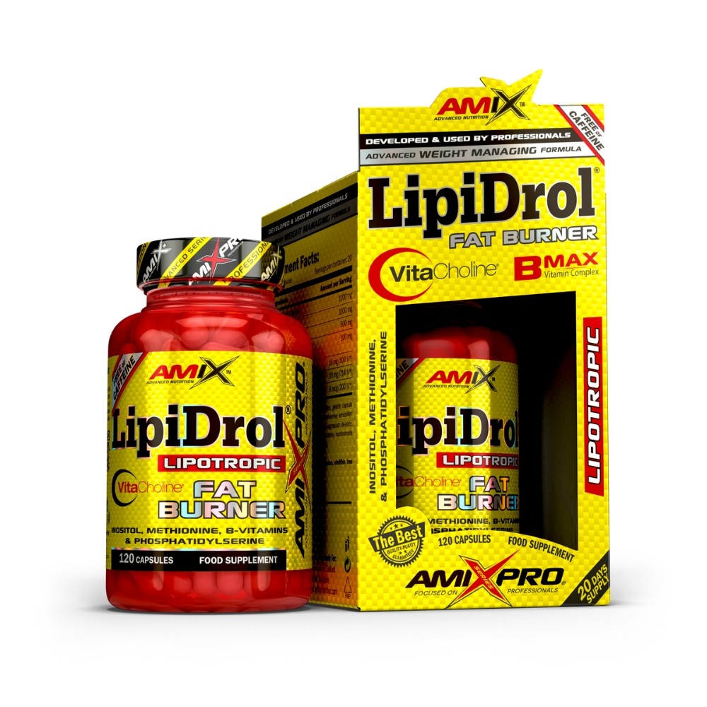 AMIX PRO LIPIDROL FAT BURNER 120CAP.