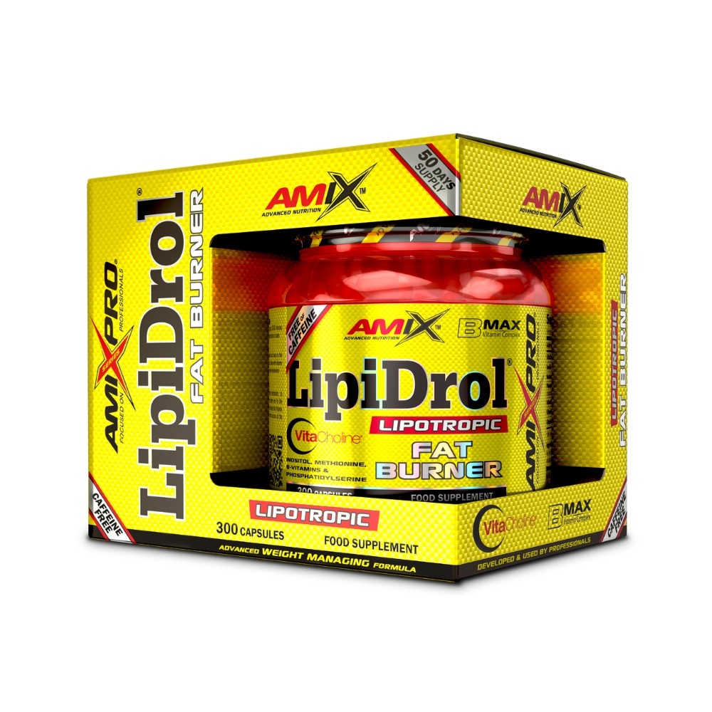 AMIX PRO LIPIDROL FAT BURNER 300CAP.
