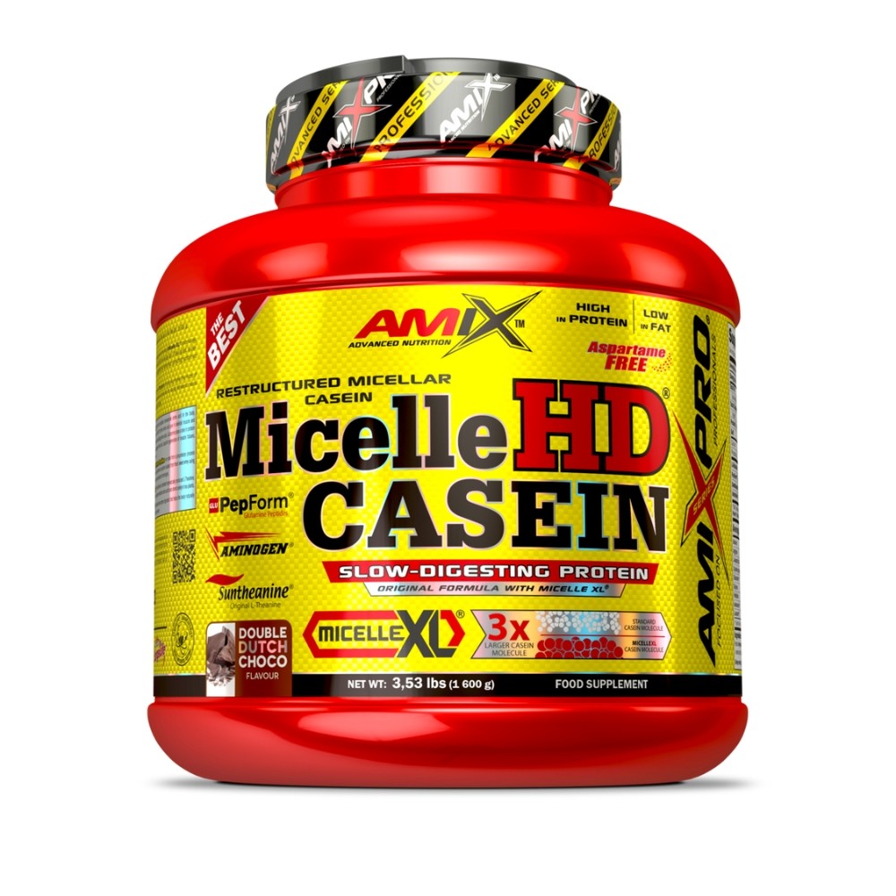 AMIX PRO MICELLE HD CASEIN 1.6KG FRESA YOGUR