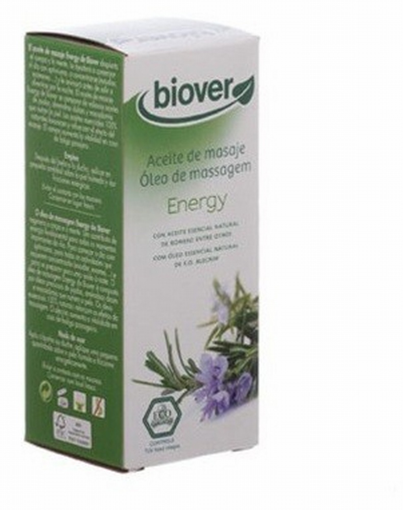 BIOVER ACEITE MASAJE ENERGY (ROMERO) BIO.50ML
