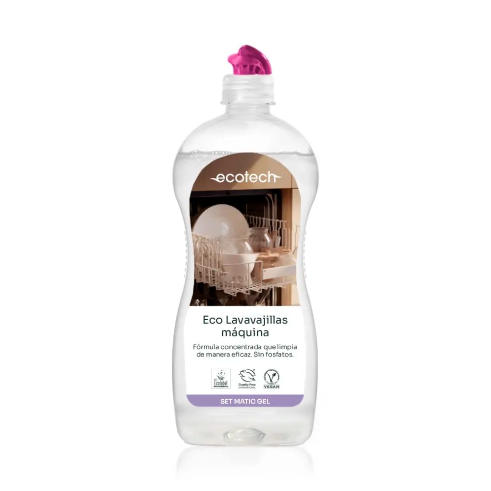 ECOTECH SET MATIC -GEL DETER.LAVAVAJILLAS- 750ML