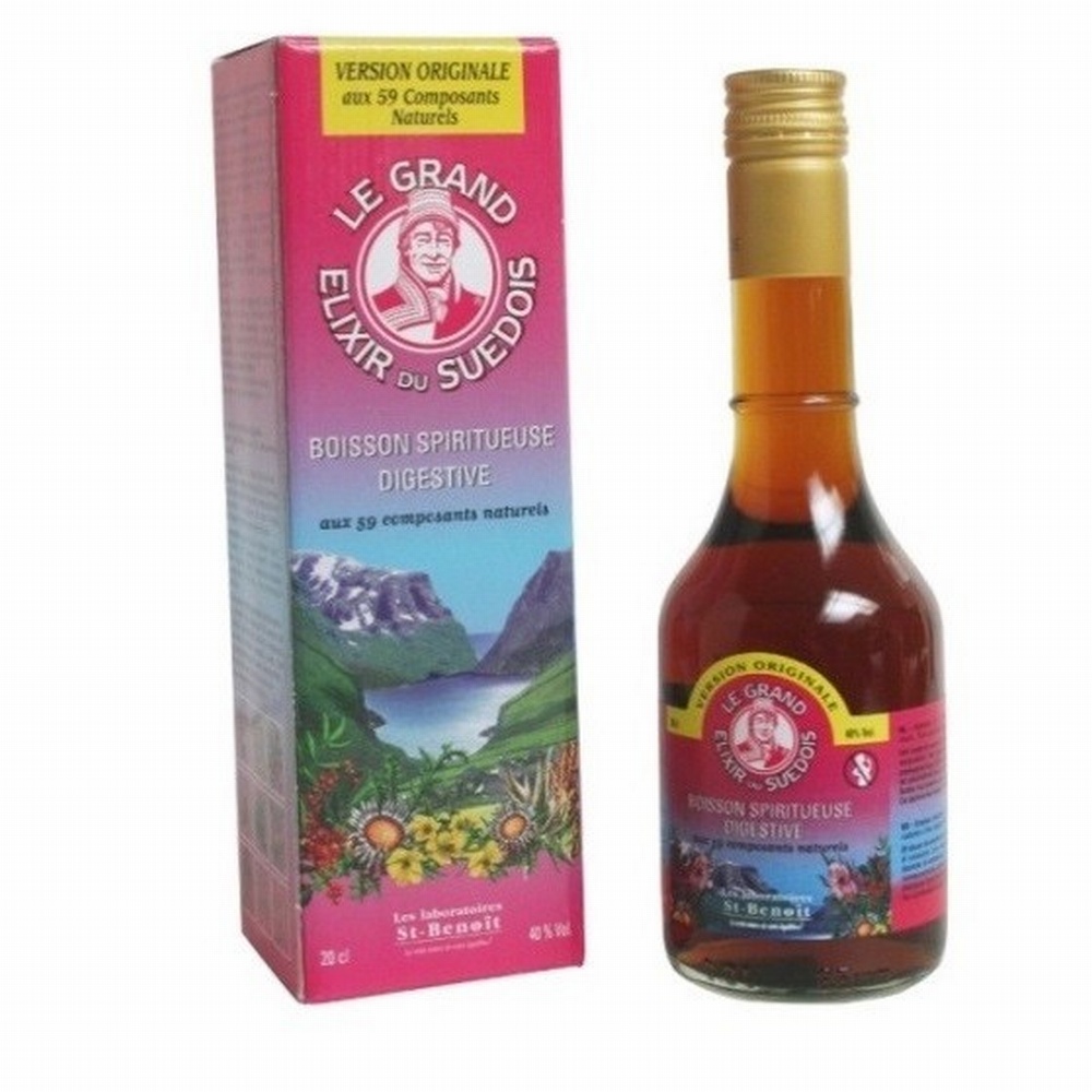 ST-BENOIT ELIXIR SUECO 40º BOTELLA BIO 35CL.