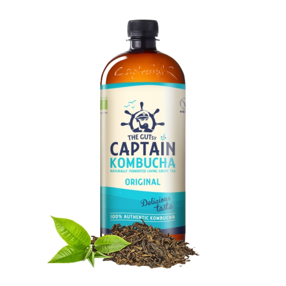 CAPTAIN KOMBUCHA BEBIDA 1L ORIGINAL BIO