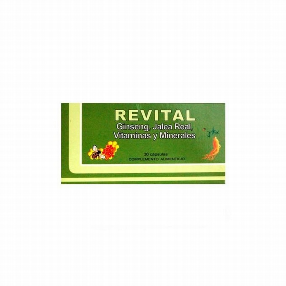 OTC REVITAL GINSENG 30CAPSULAS