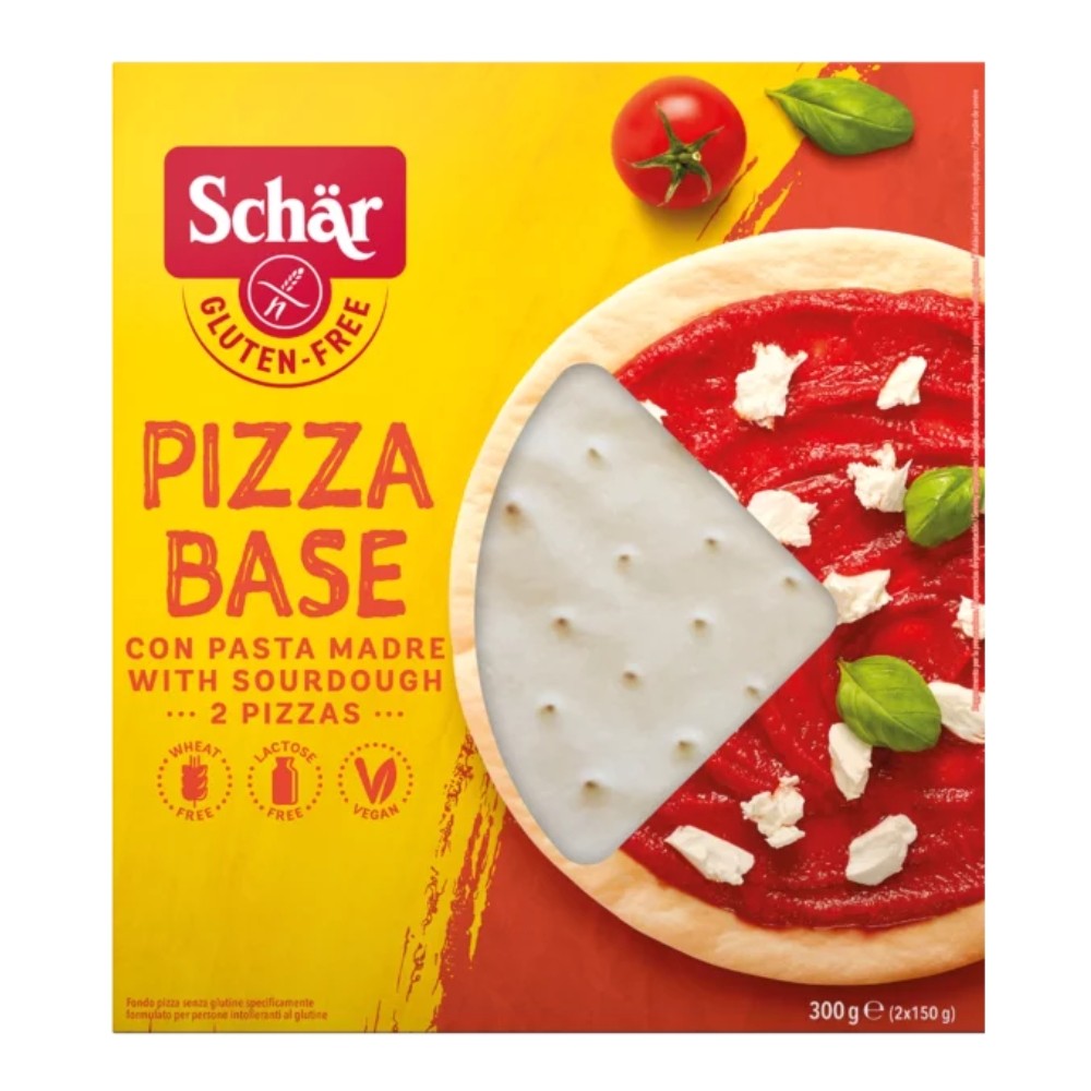 SCHAR BASE DE PIZZA S/GLUTEN 300GR.