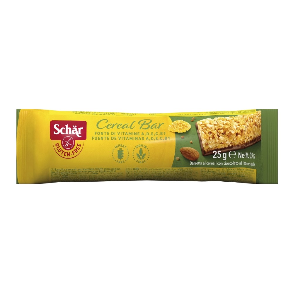 SCHAR CEREAL BAR VITAMINS S/GLUTEN 25GR.